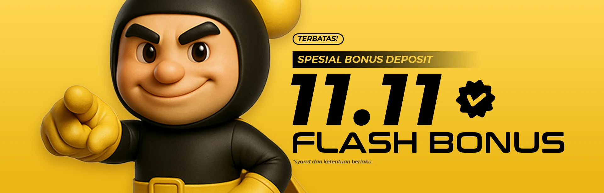 FLASH BONUS 11.11