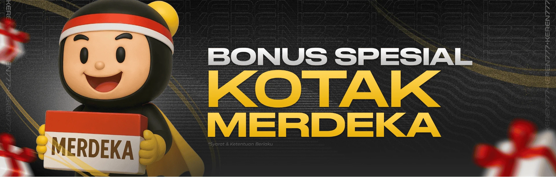 BONUS SPESIAL KOTAK MERDEKA