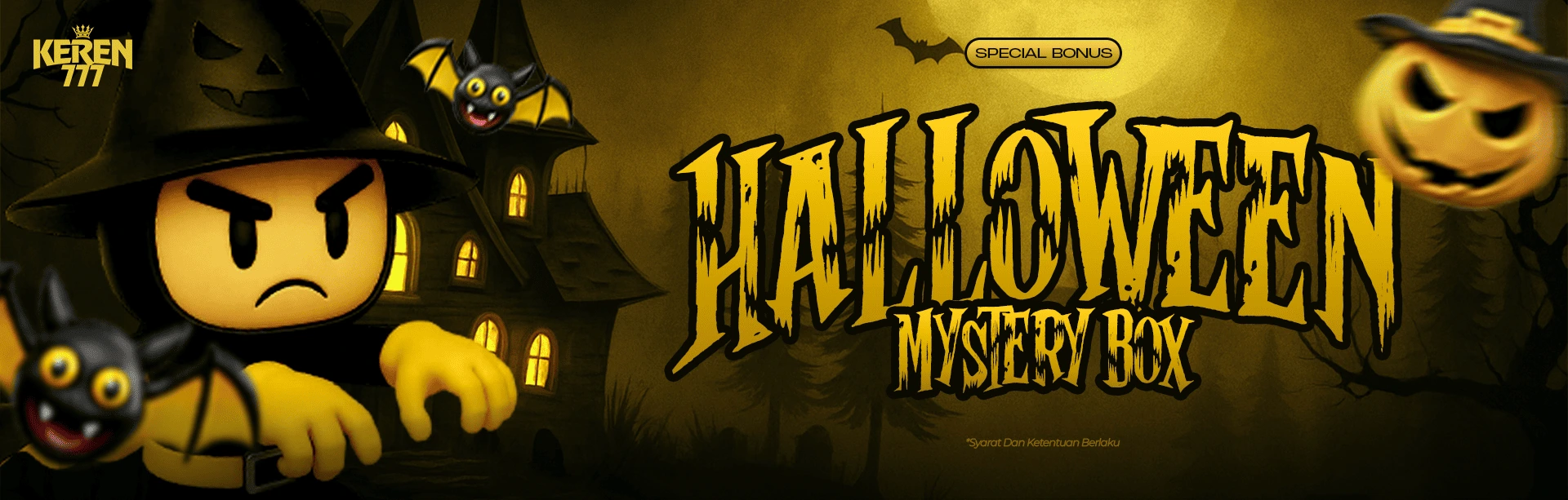 KEREN777 Special Event: HALLOWEEN MYSTERY BOX