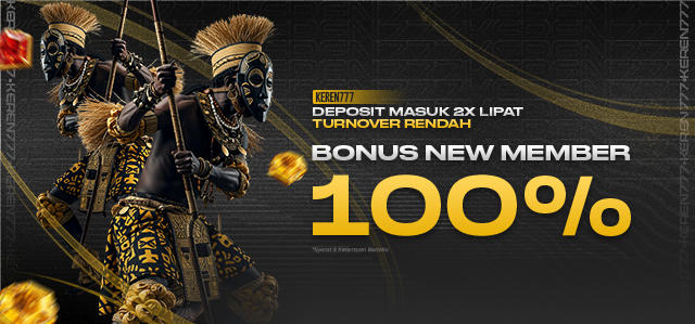 BONUS NEW MEMBER 100%
