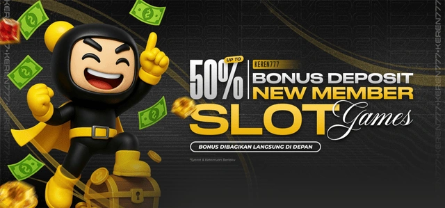 KEREN777 NEW MEMBER 50%