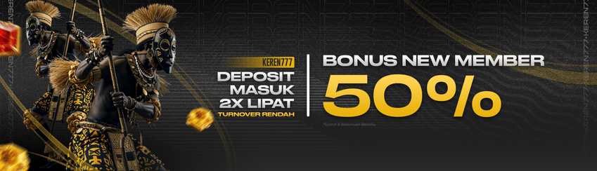 BONUS NEW MEMBER 50%
