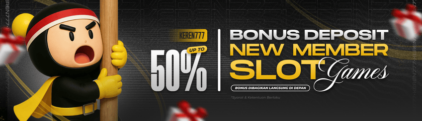 BONUS NEW MEMBER 50%