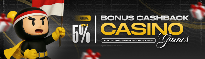 BONUS CASHBACK CASINO UP TO 5%