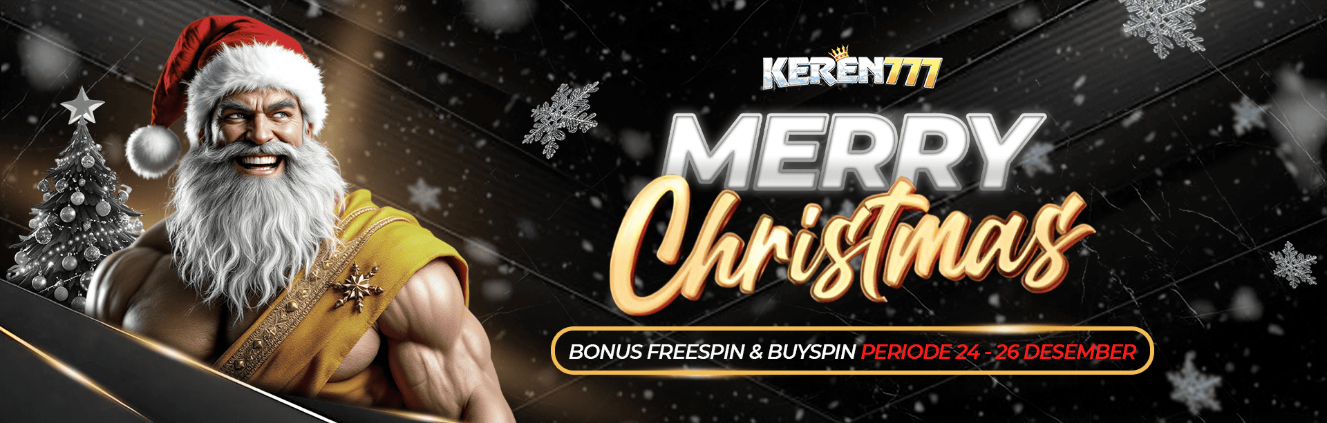 BONUS CHRISTMAS FREESPIN & BUYSPIN